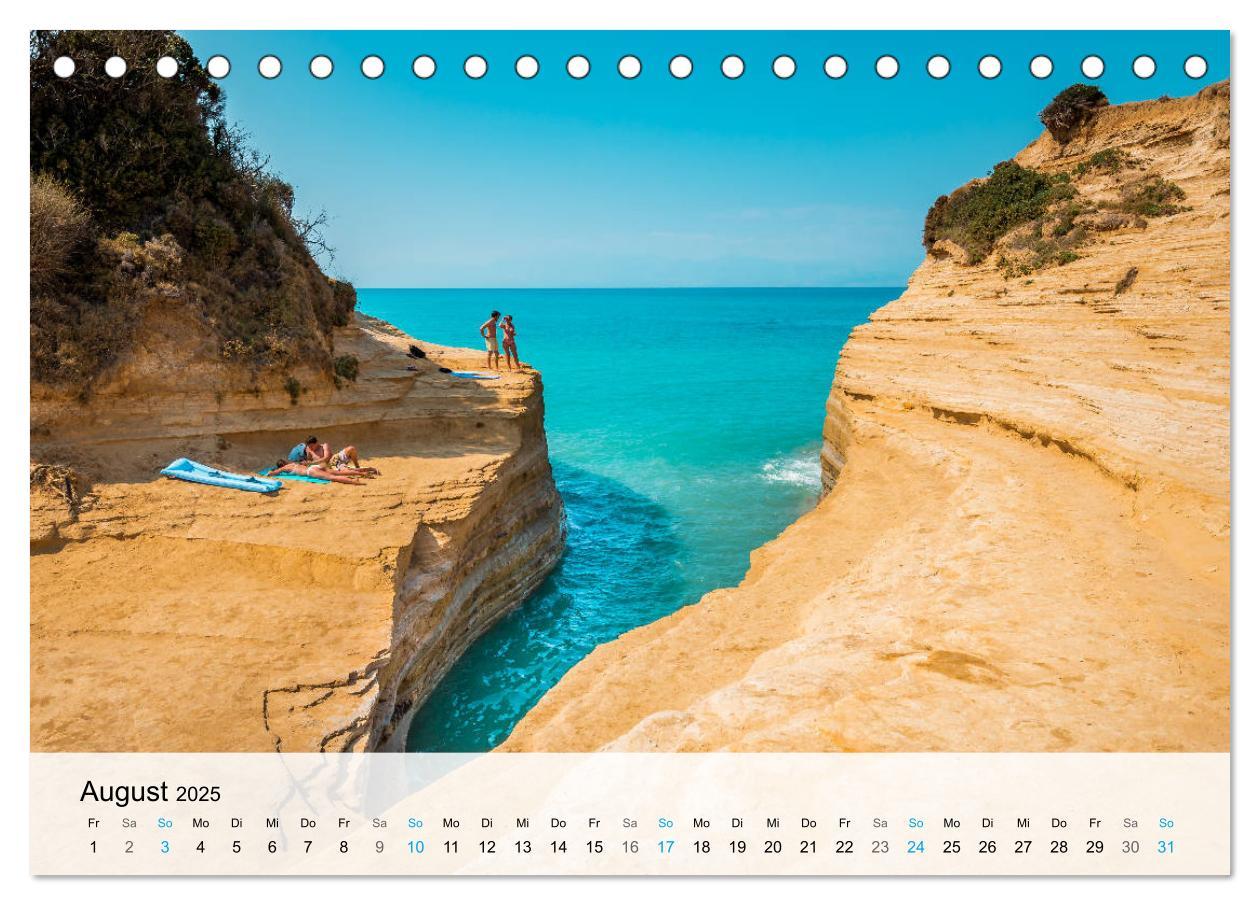 Bild: 9783435108336 | Insel Korfu - Trauminsel im Ionischen Meer (Tischkalender 2025 DIN...