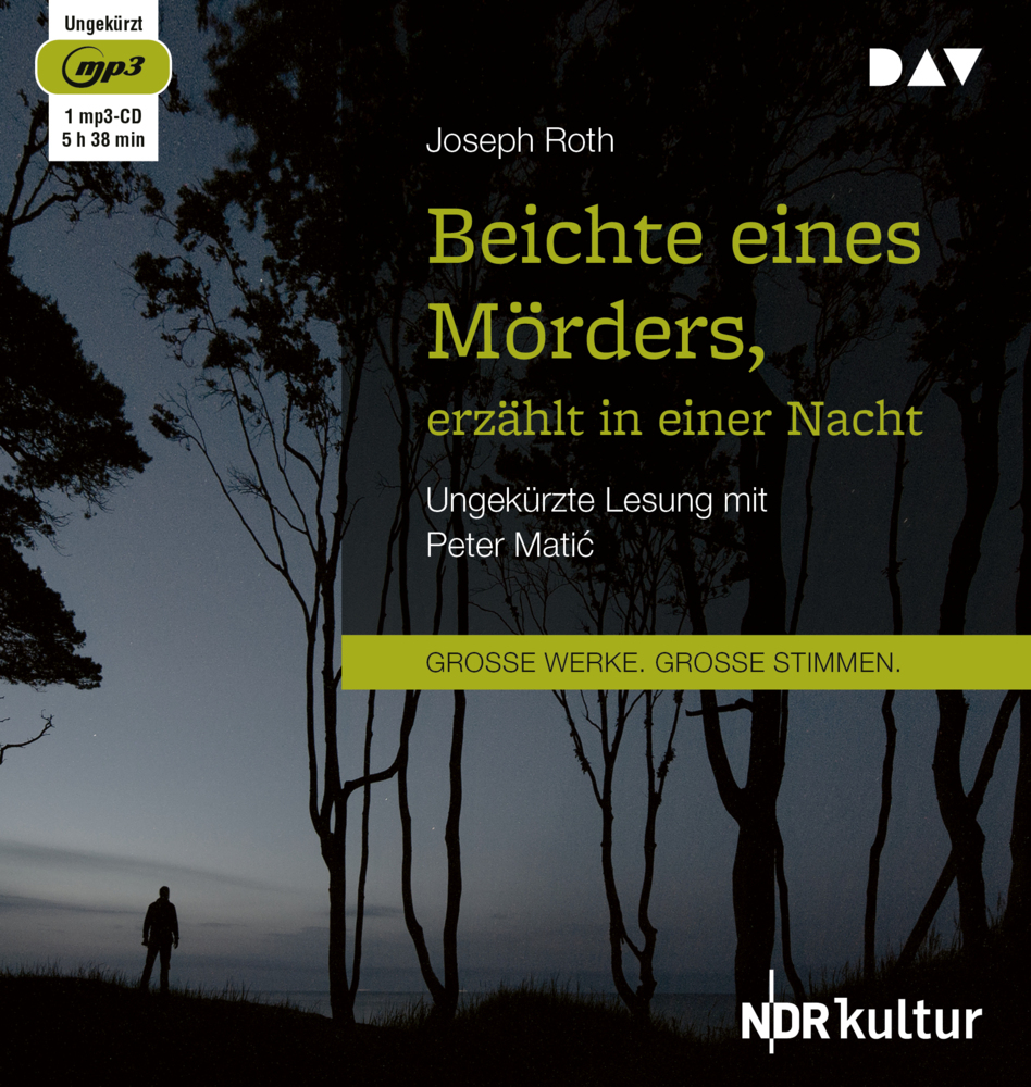 Cover: 9783862317226 | Beichte eines Mörders, erzählt in einer Nacht, 1 Audio-CD, 1 MP3 | CD