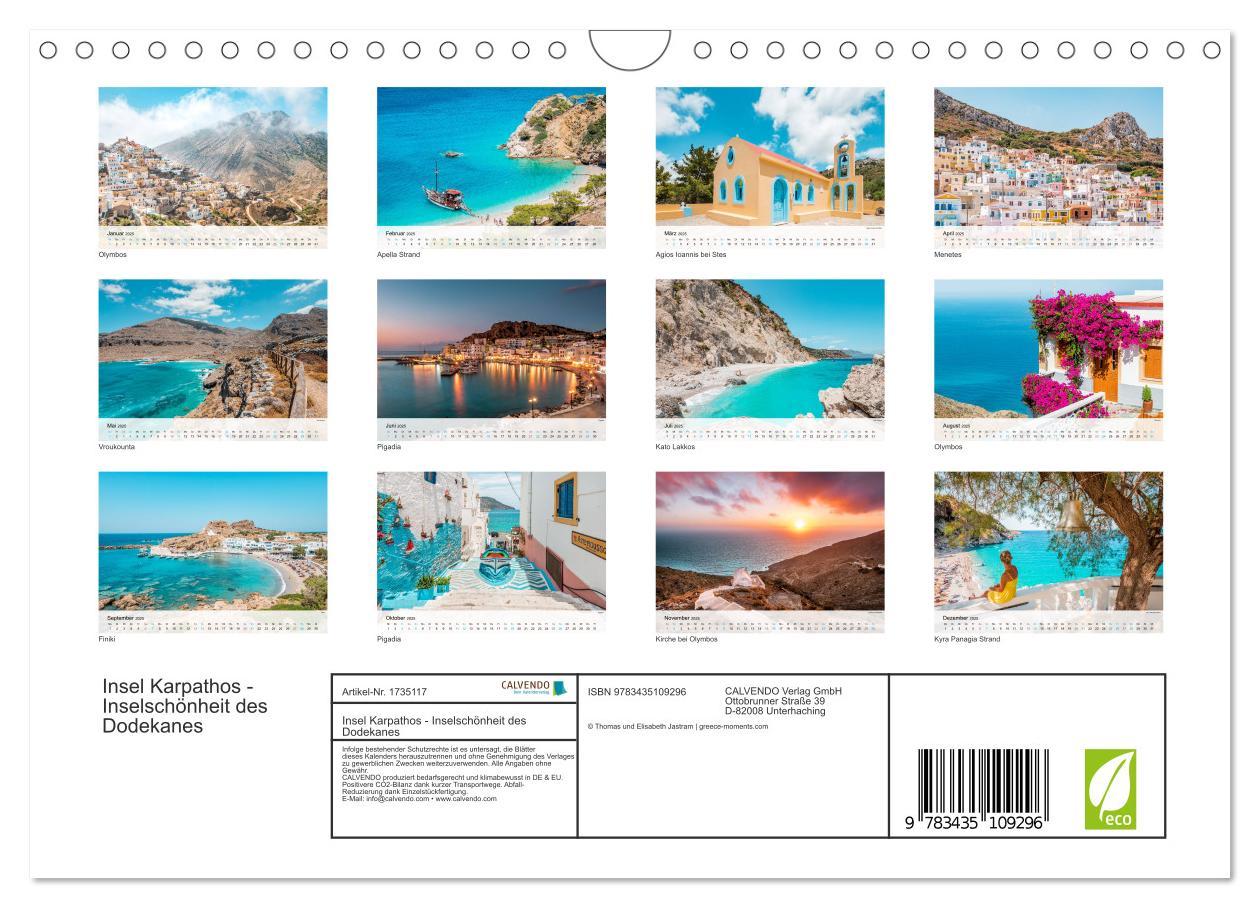 Bild: 9783435109296 | Insel Karpathos - Inselschönheit des Dodekanes (Wandkalender 2025...