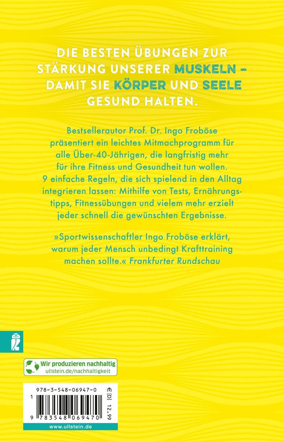 Rückseite: 9783548069470 | 9 Regeln für eine Muskulatur, die gesund macht | Ingo Froböse | Buch