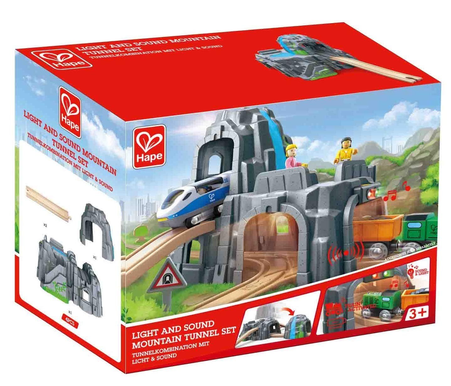 Cover: 6943478025455 | Hape E3739 - Tunnelkombination mit Licht &amp; Sound, Eisenbahn-Zubehör