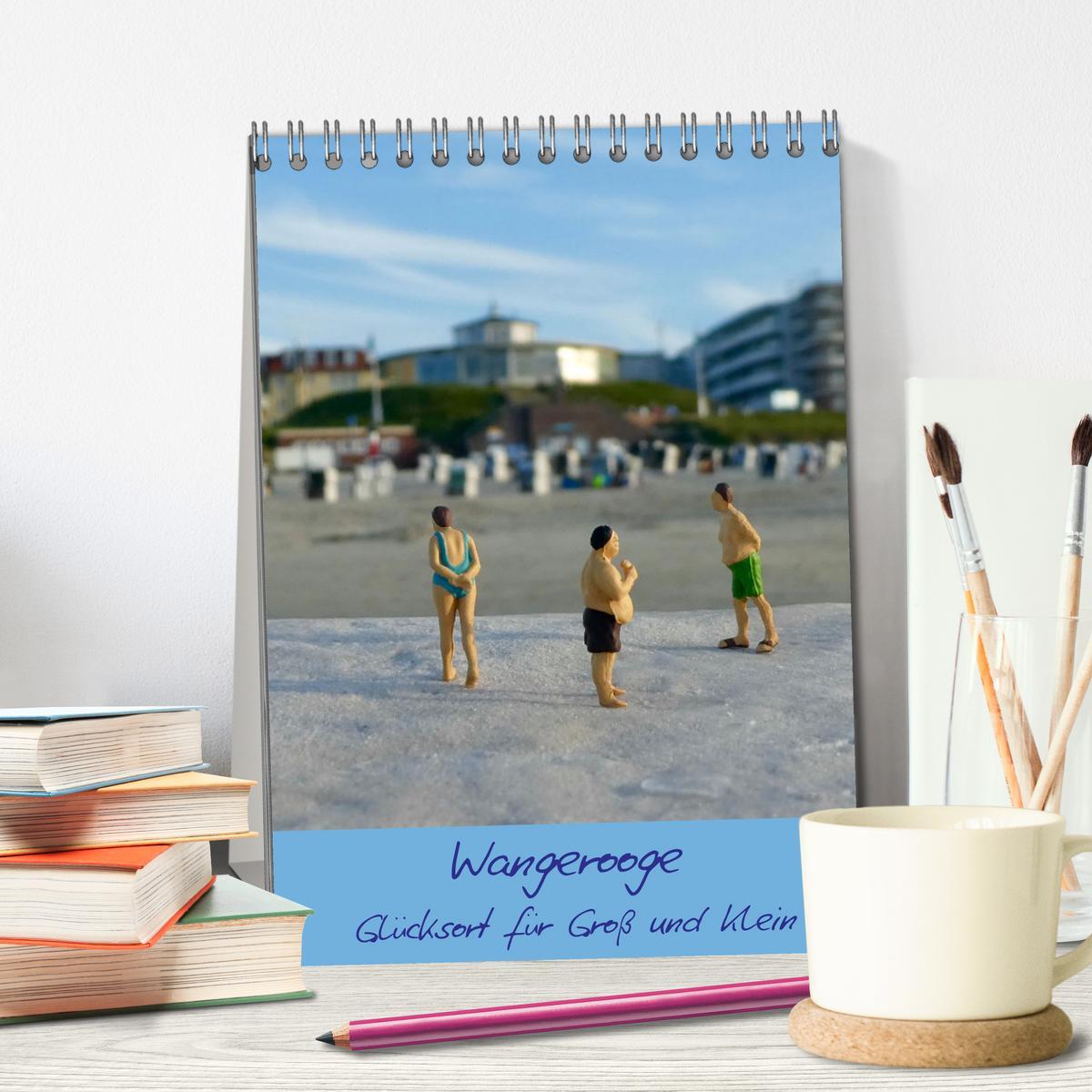 Bild: 9783435862238 | Wangerooge - Glücksort für Groß und Klein (Tischkalender 2025 DIN...