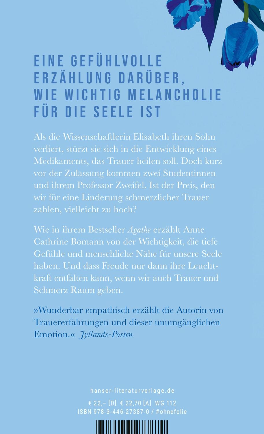 Bild: 9783446273870 | Blautöne | Roman | Anne Cathrine Bomann | Buch | 304 S. | Deutsch