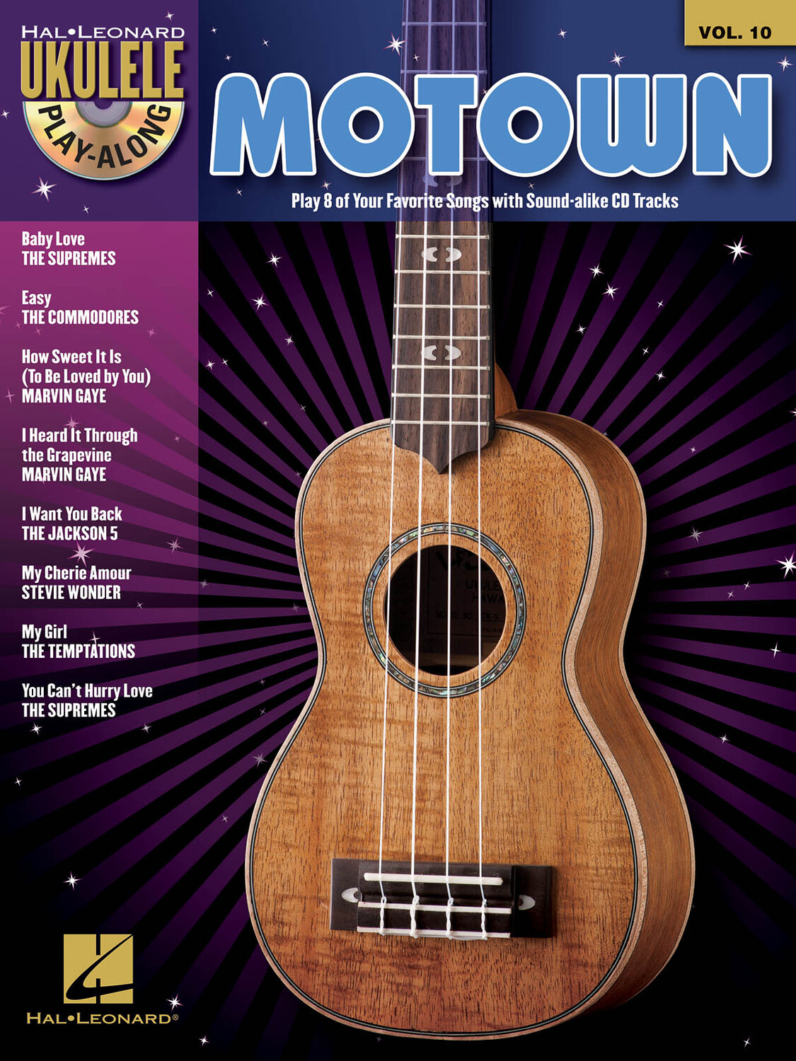 Cover: 884088558666 | Motown | Ukulele Play-Along Volume 10 | Ukulele Play-Along | Buch + CD