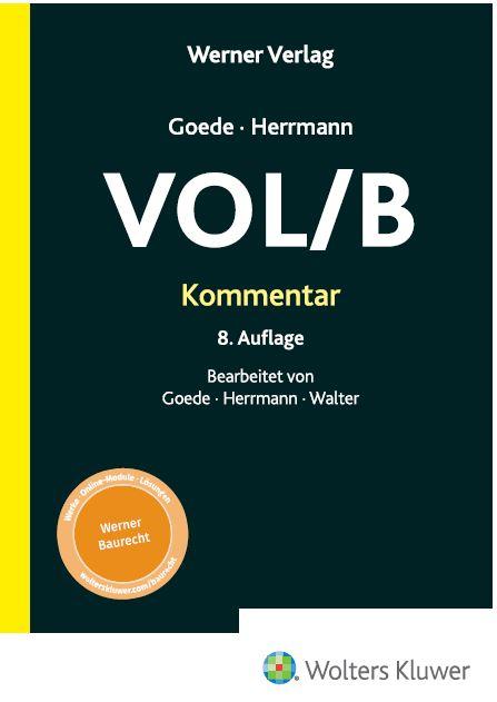 Cover: 9783804155459 | VOL / B Kommentar | Matthias Goede (u. a.) | Buch | 440 S. | Deutsch