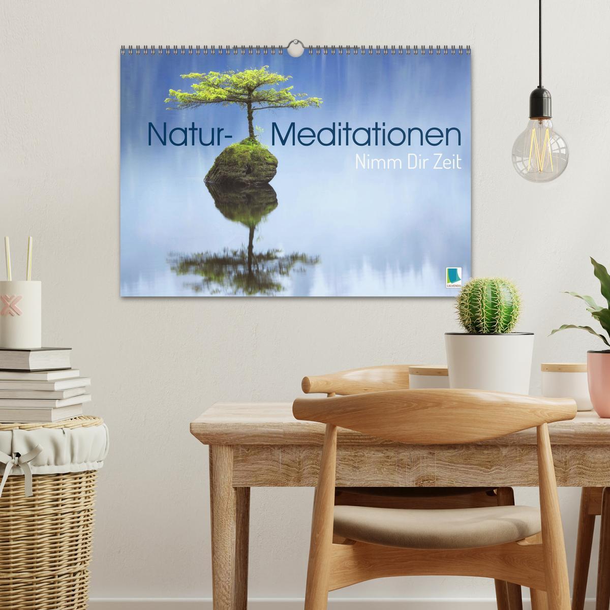 Bild: 9783383885198 | Natur-Meditationen - Nimm Dir Zeit (Wandkalender 2025 DIN A3 quer),...