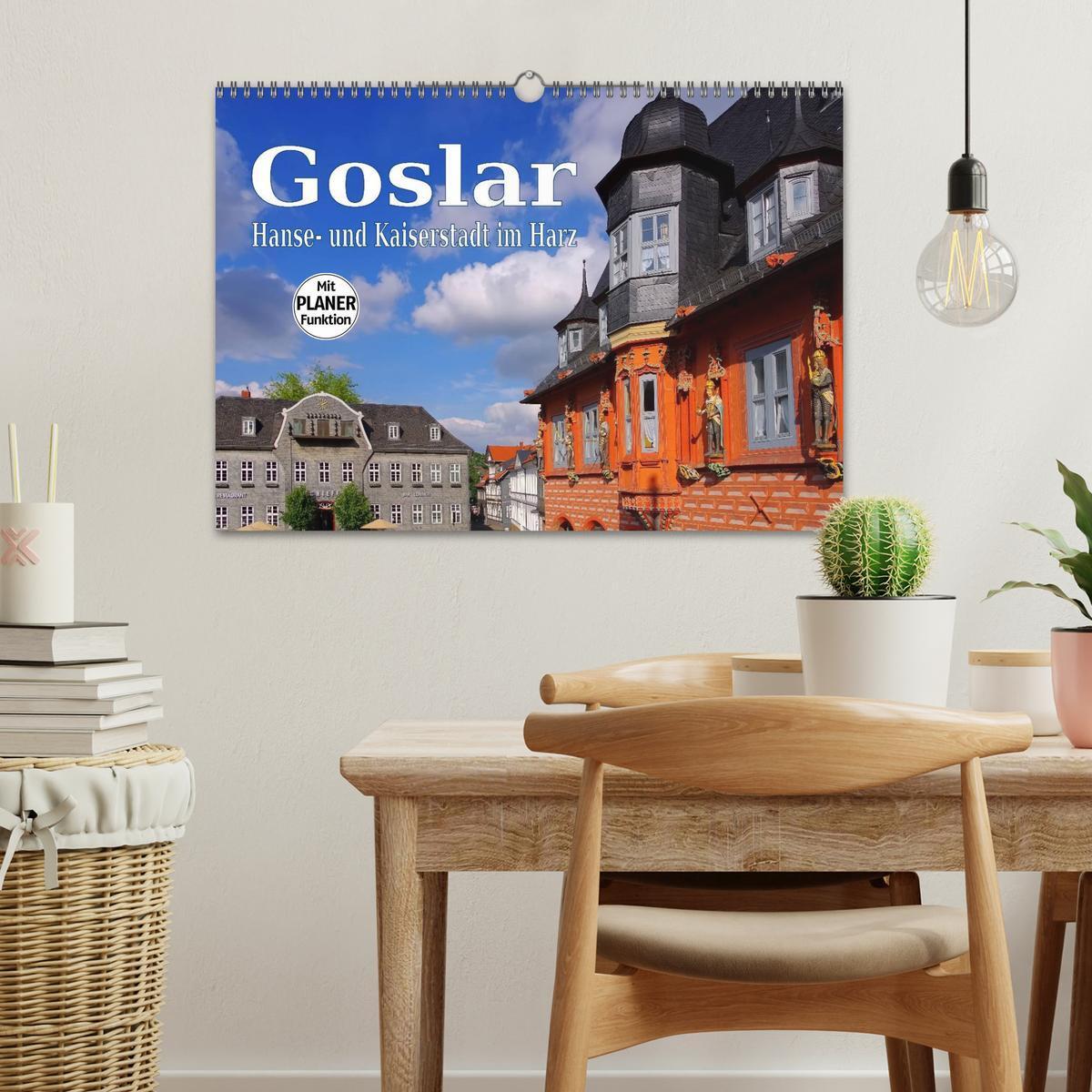 Bild: 9783435524518 | Goslar - Hanse- und Kaiserstadt im Harz (Wandkalender 2025 DIN A3...