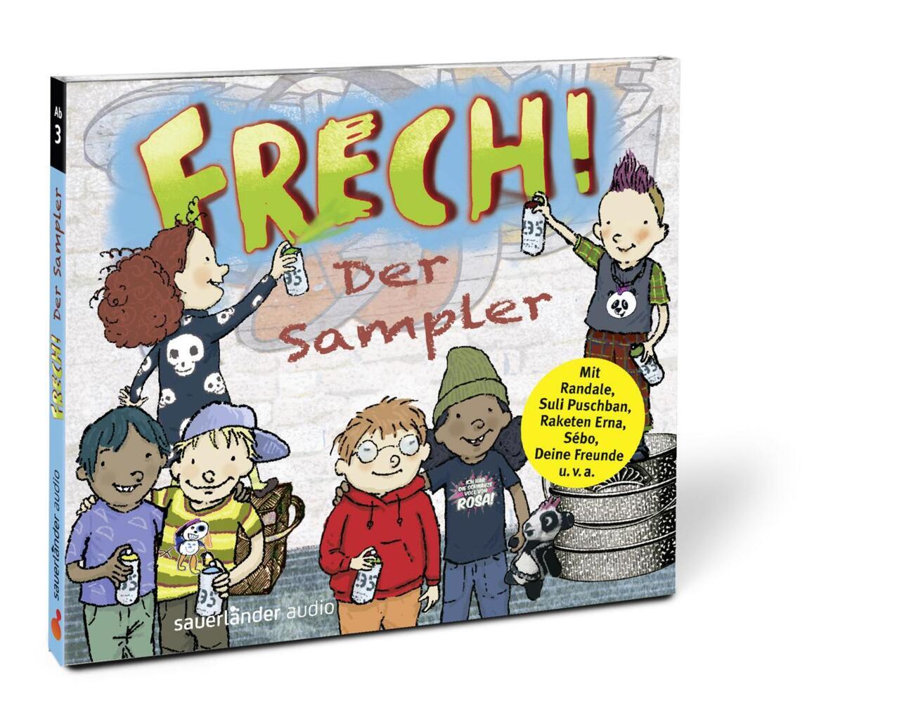 Bild: 9783839849859 | Frech! - Der Sampler, 1 Audio-CD | Suli/Randale/Sebó u a Puschban | CD