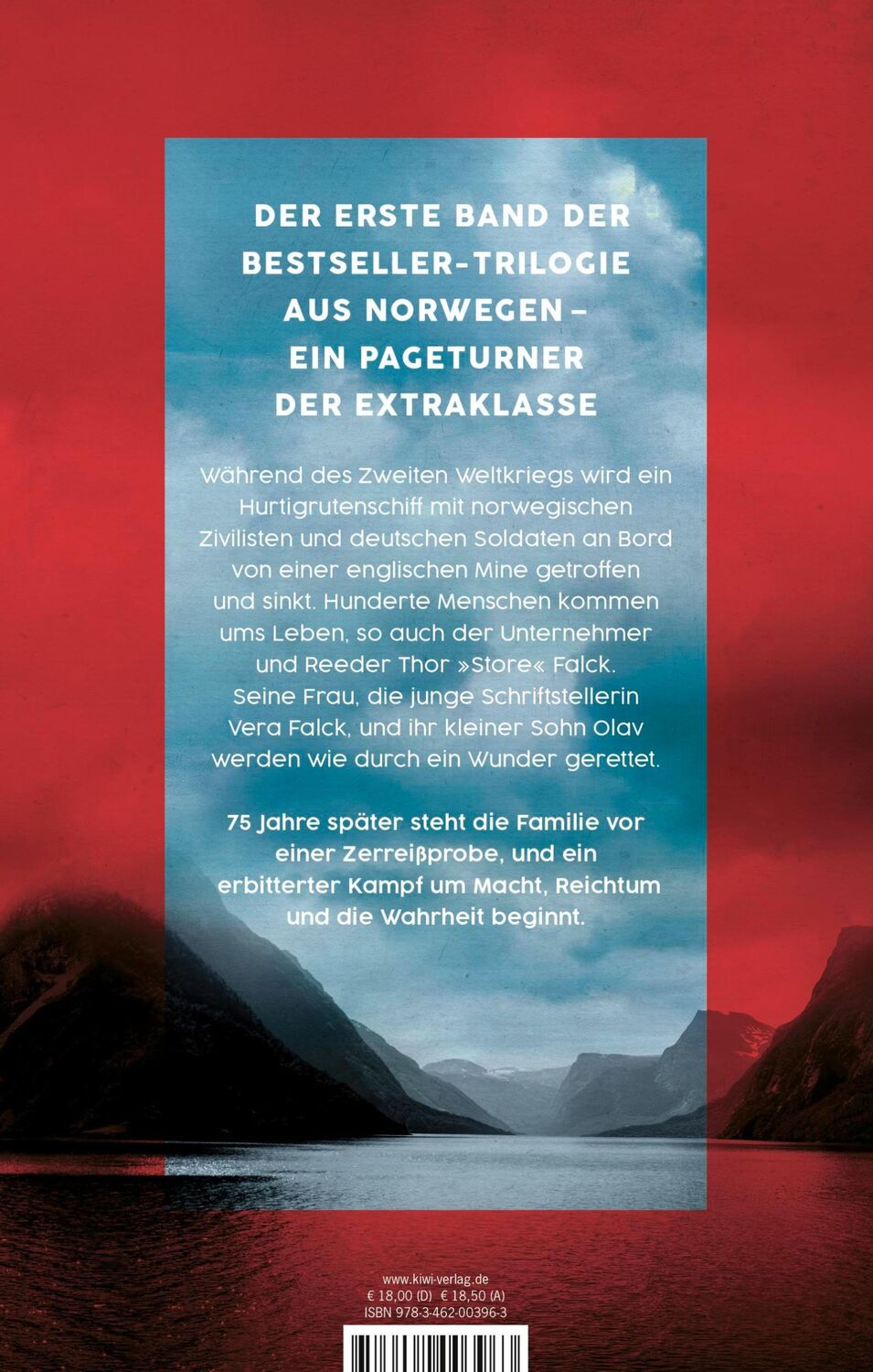 Rückseite: 9783462003963 | Meeresfriedhof | Aslak Nore | Taschenbuch | Die Falck-Saga | 544 S.