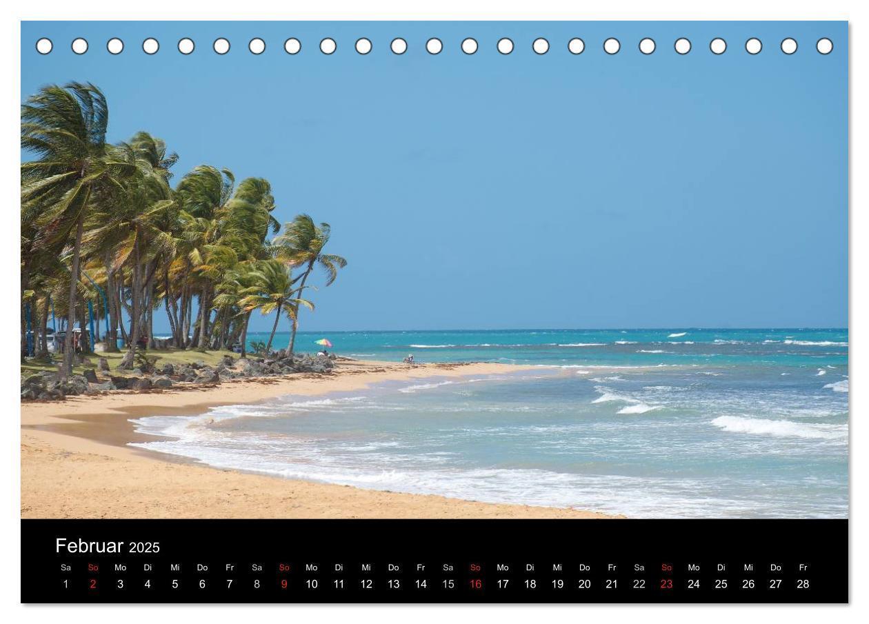 Bild: 9783435456277 | Trauminsel Puerto Rico (Tischkalender 2025 DIN A5 quer), CALVENDO...