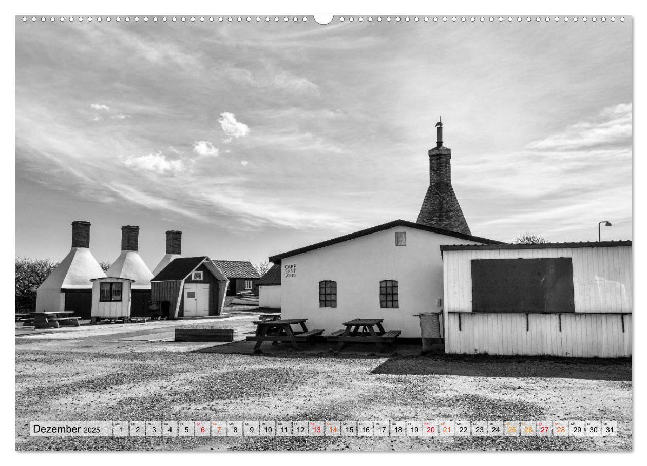 Bild: 9783435349173 | Bornholm black &amp; white (Wandkalender 2025 DIN A2 quer), CALVENDO...