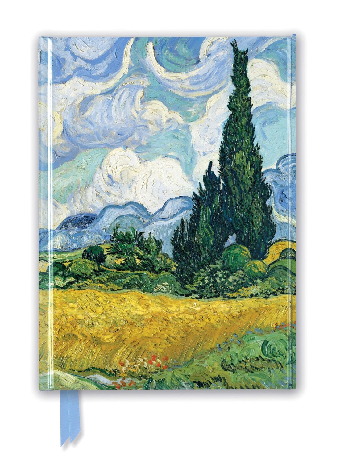 Cover: 9781787550049 | Vincent Van Gogh: Wheat Field with Cypresses (Foiled Journal) | Buch