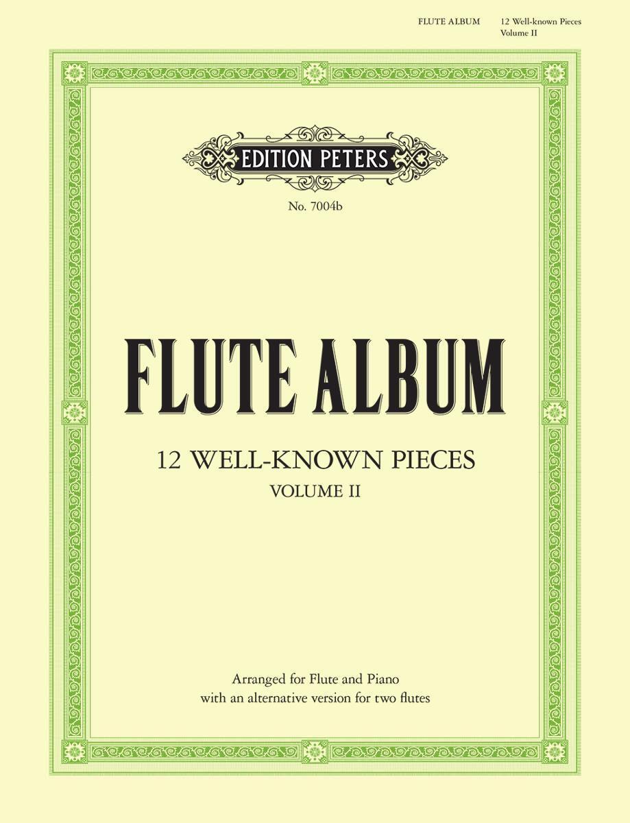 Cover: 9790577081502 | Flute Album -- 12 Well-Known Pieces (Arr. for Flute &amp; Piano or 2...