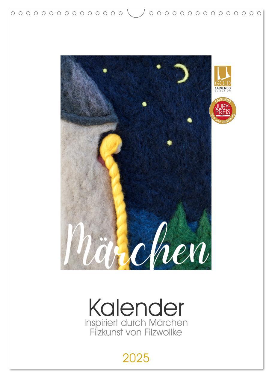 Cover: 9783435914937 | Märchenkalender (Wandkalender 2025 DIN A3 hoch), CALVENDO...