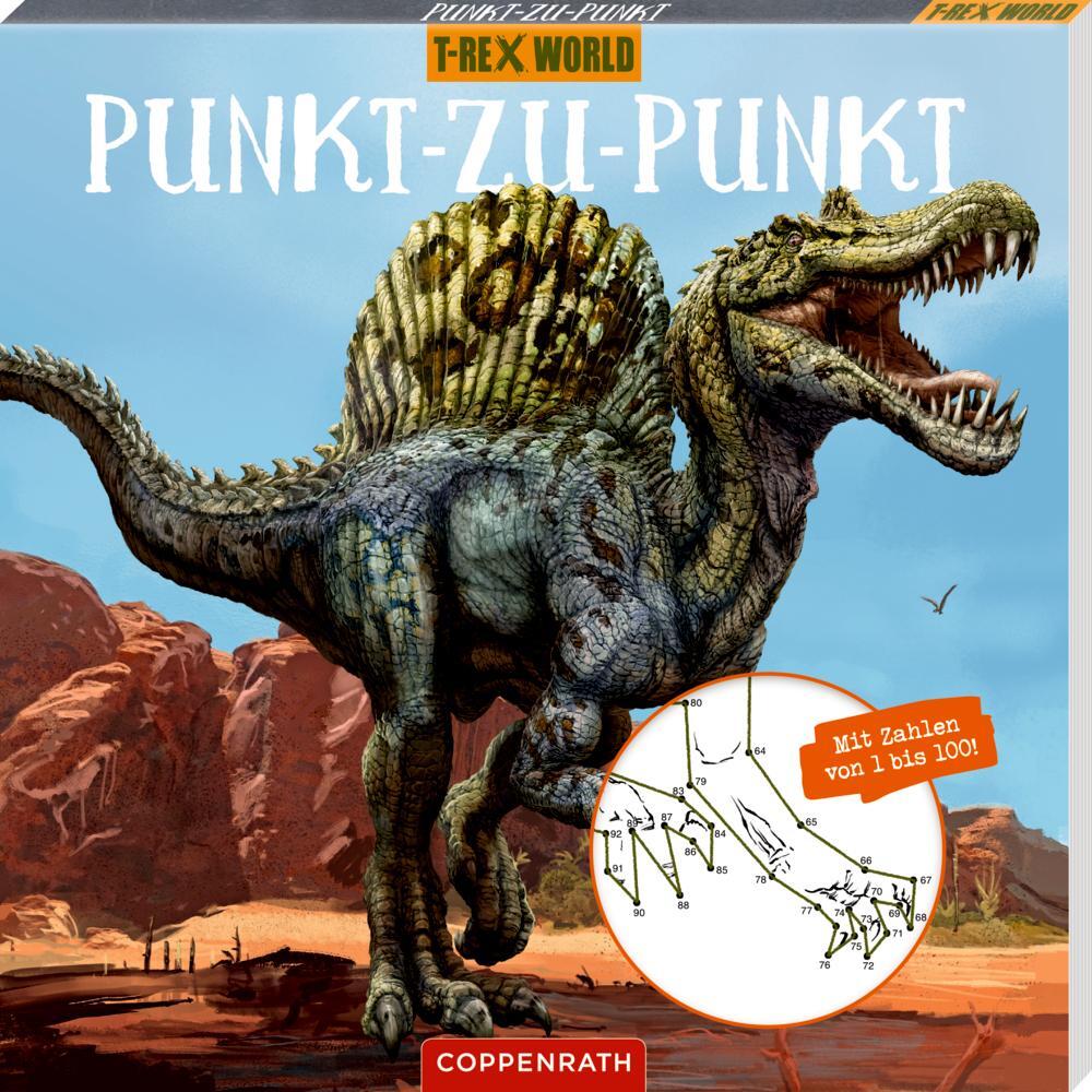 Cover: 9783649641162 | Punkt-zu-Punkt | Mit Zahlen von 1 bis 100! (T-Rex World) | Frey | Buch