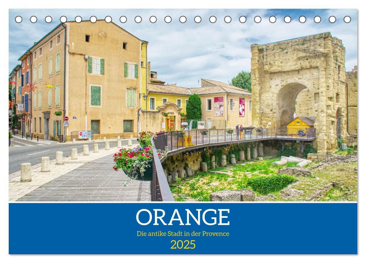 Cover: 9783457189900 | Orange - Die antike Stadt in der Provence (Tischkalender 2025 DIN...