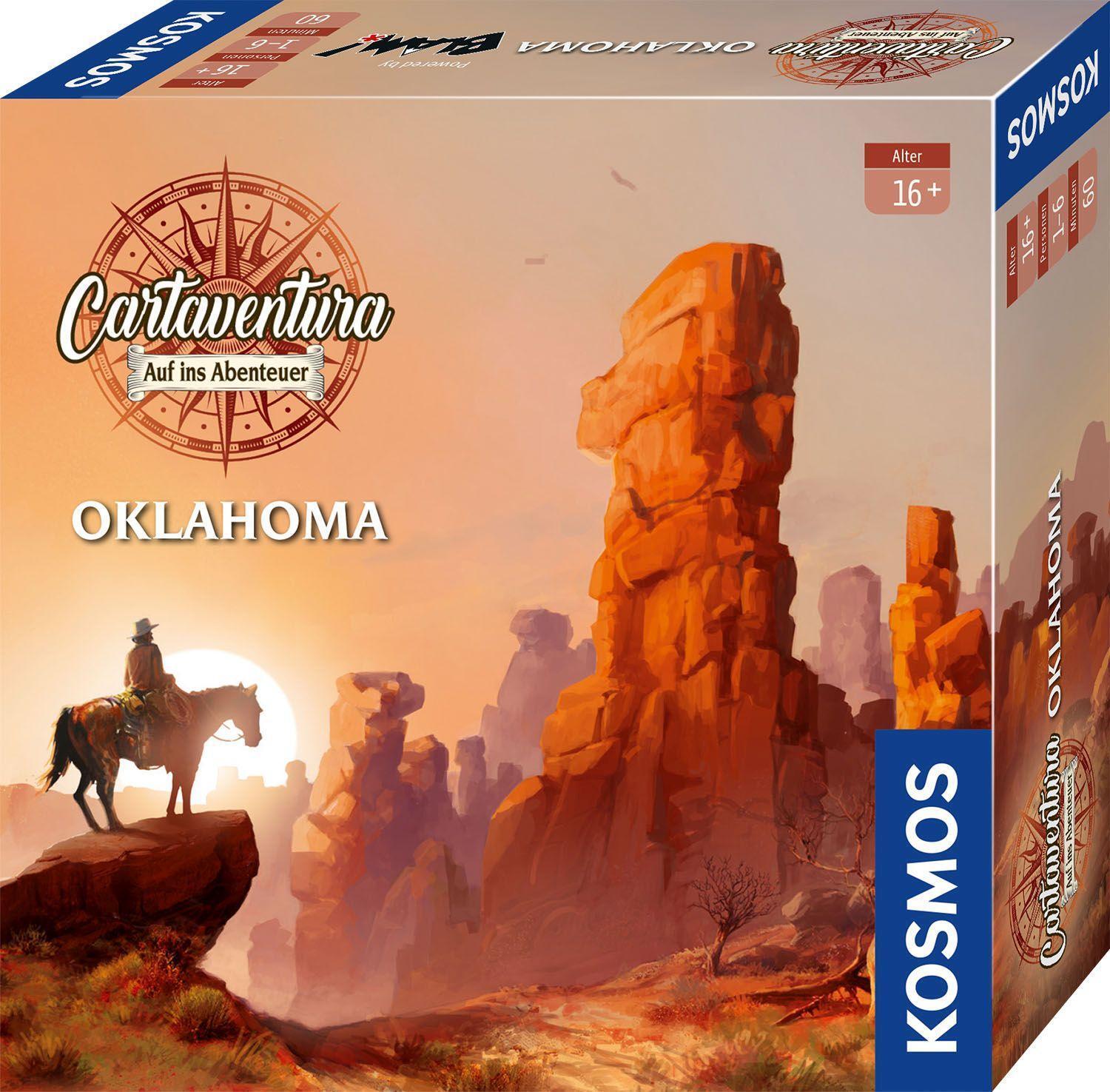 Cover: 4002051682545 | Cartaventura - Oklahoma | Spiel | Deutsch | 2022 | Kosmos