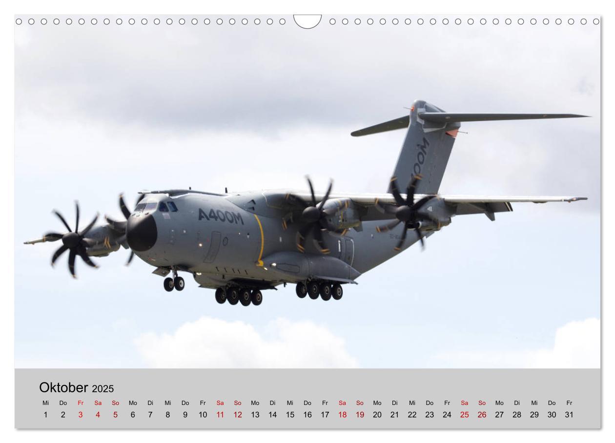 Bild: 9783435375639 | Transportflugzeug Airbus A400M Atlas (Wandkalender 2025 DIN A3...