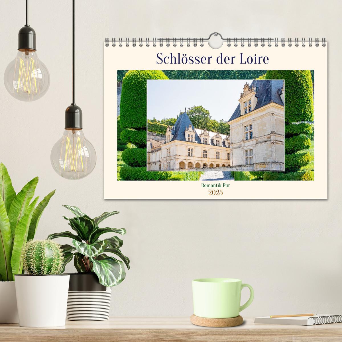 Bild: 9783383850653 | Schlösser der Loire - Romantik Pur (Wandkalender 2025 DIN A4 quer),...