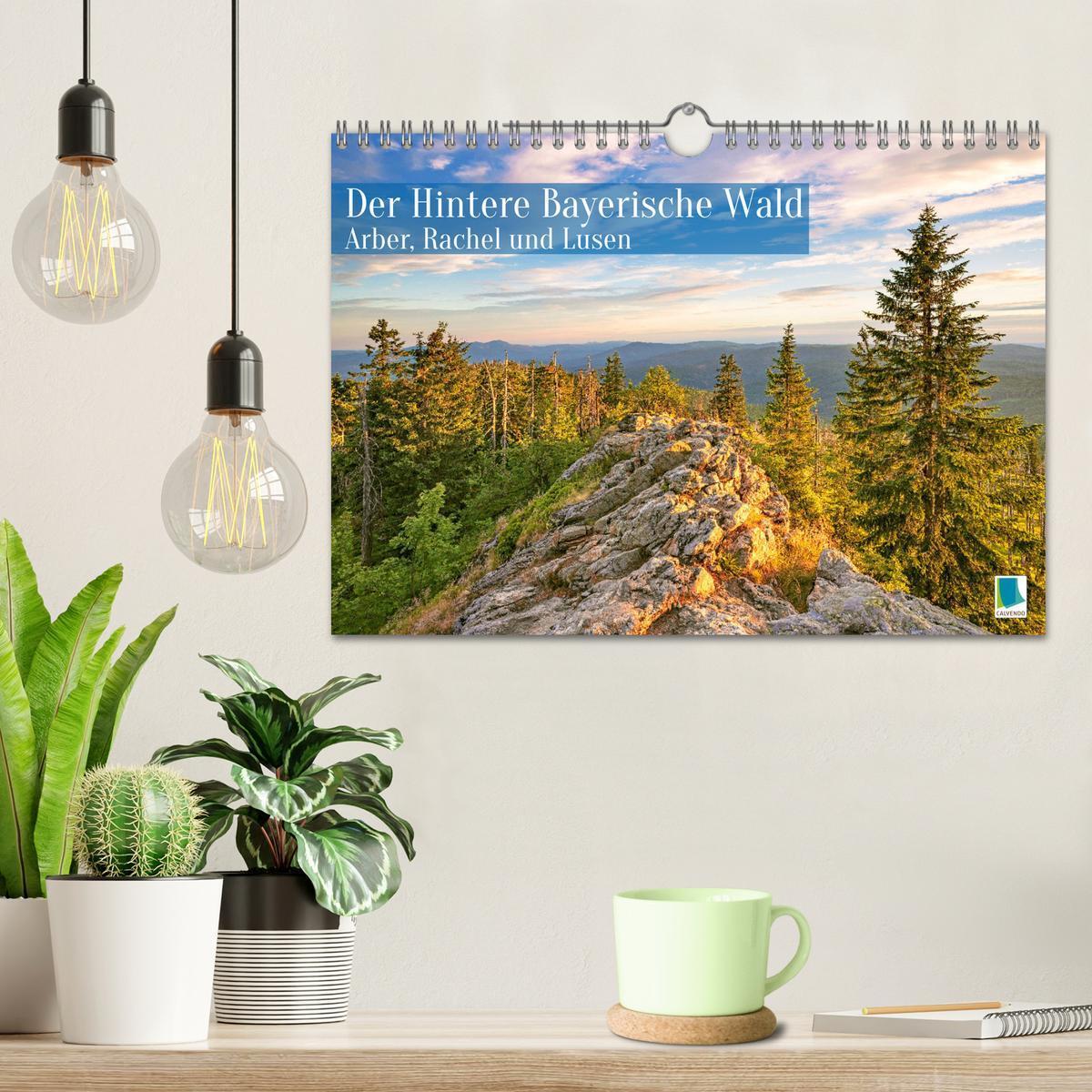 Bild: 9783435461516 | Arber, Rachel und Lusen: Der Hintere Bayerische Wald (Wandkalender...