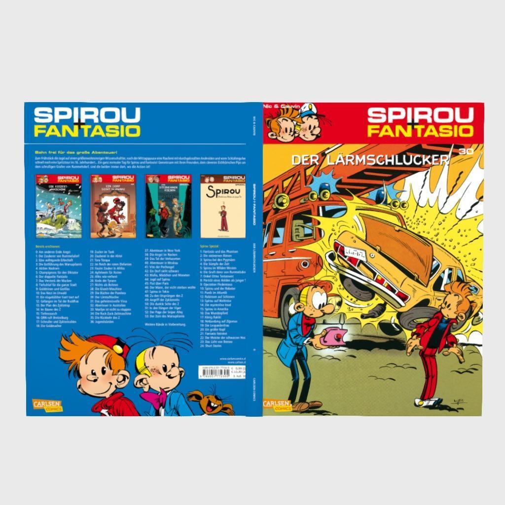 Bild: 9783551772305 | Spirou &amp; Fantasio 30: Der Lärmschlucker | Janry (u. a.) | Taschenbuch