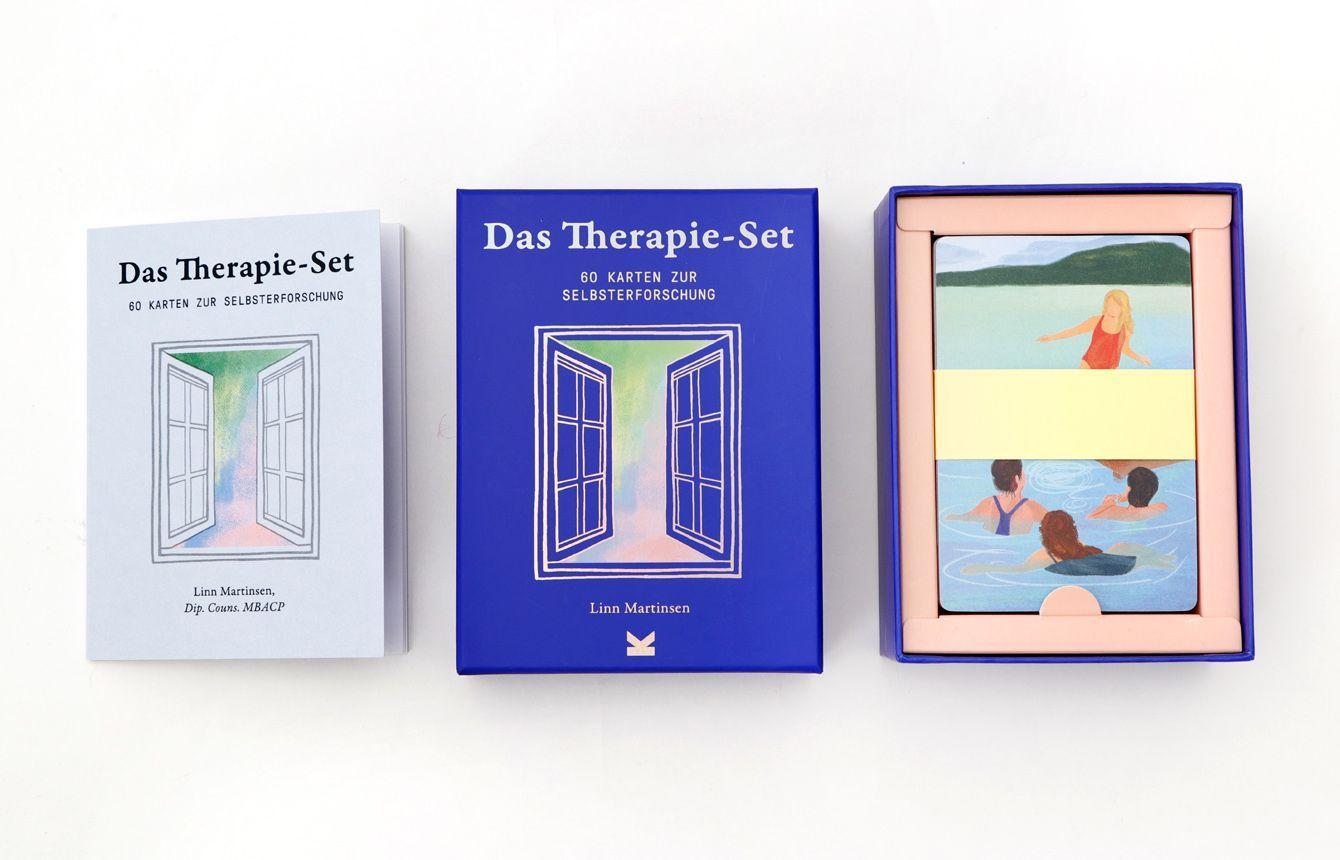 Bild: 9783962442279 | Das Therapie-Set | 60 Karten zur Selbsterforschung | Linn Martinsen