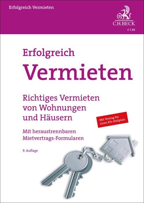 Cover: 9783406794766 | Erfolgreich Vermieten | Peter Schüller | Taschenbuch | 48 S. | Deutsch