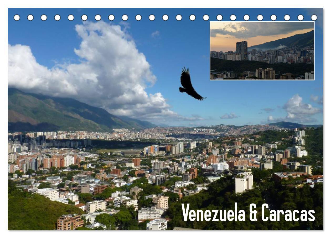 Cover: 9783435717842 | Venezuela &amp; Caracas (Tischkalender 2025 DIN A5 quer), CALVENDO...