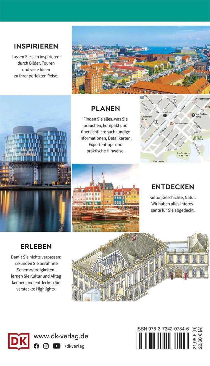 Rückseite: 9783734207846 | Vis-à-Vis Reiseführer Kopenhagen | DK Verlag - Reise | Taschenbuch