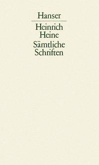 Cover: 9783446126800 | Sämtliche Schriften 3 | Heinrich Heine | Buch | 1040 S. | Deutsch