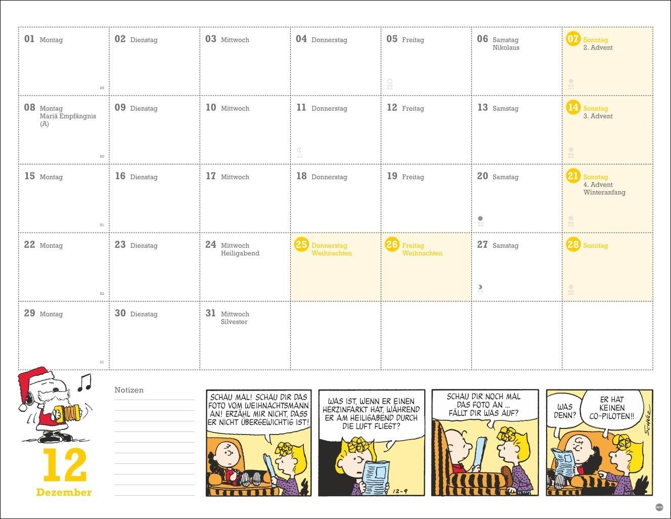 Bild: 9783756405244 | Peanuts Monatsplaner 2025 | Heye | Kalender | Spiralbindung | 15 S.