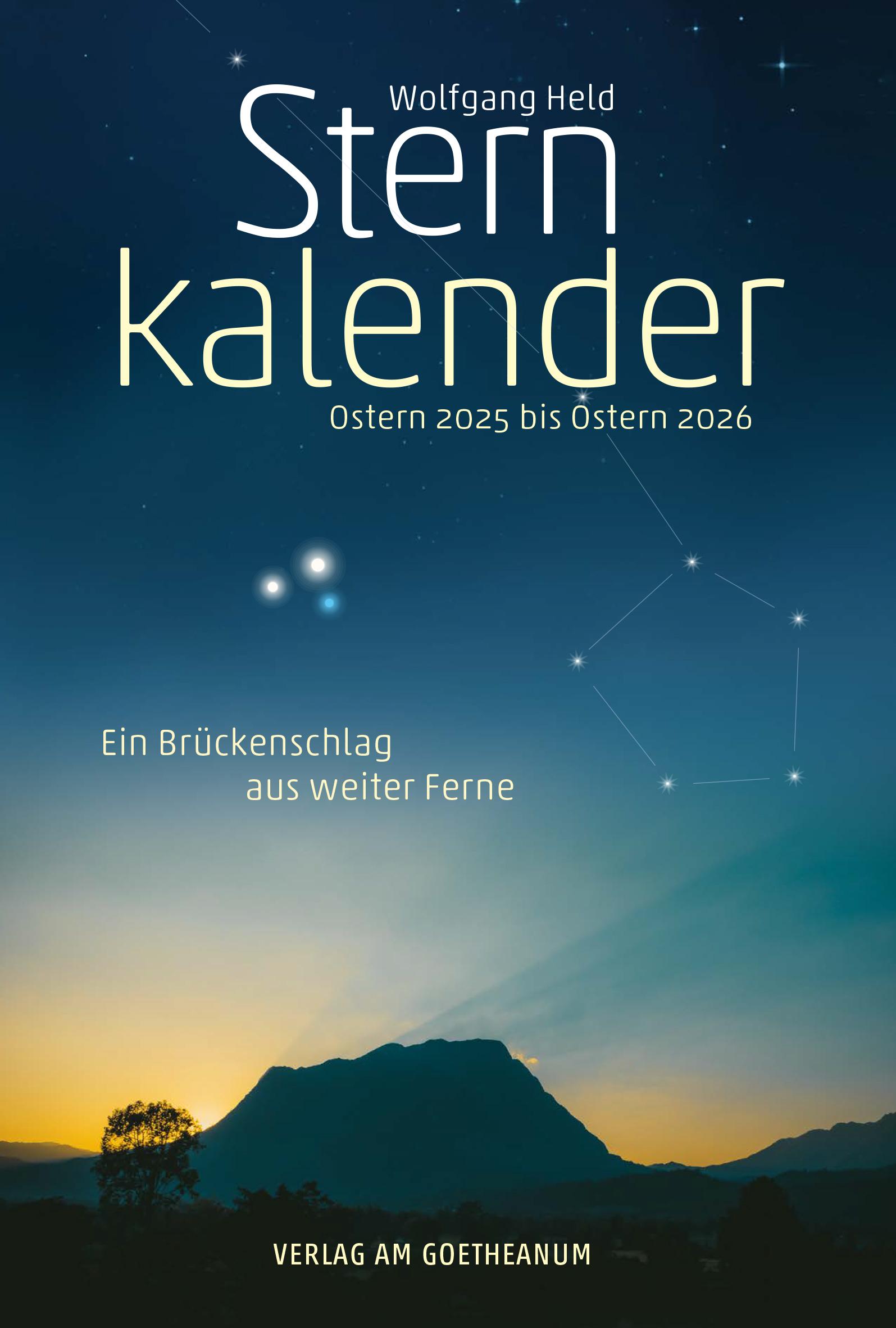 Cover: 9783723517789 | Sternkalender Ostern 2025 bis Ostern 2026 | Wolfgang Held | Buch