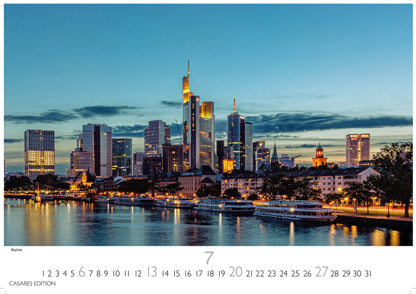 Bild: 9781835243053 | Frankfurt 2025 S 24x35cm | Kalender | 14 S. | Deutsch | 2025