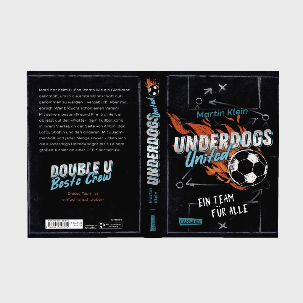 Bild: 9783551557872 | Underdogs United - Ein Team für alle | Martin Klein | Buch | 192 S.