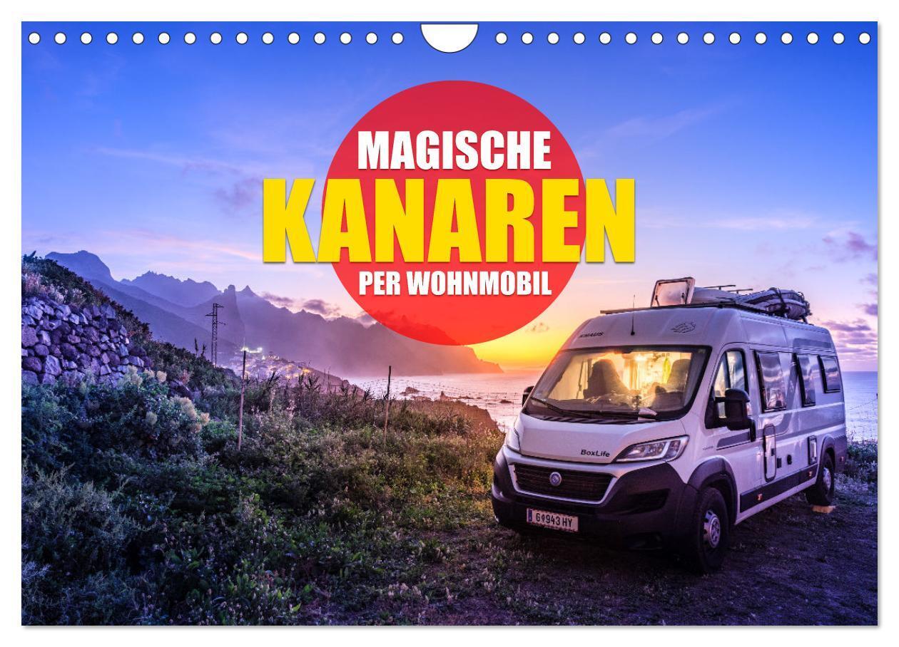 Cover: 9783457222386 | Die KANAREN per WOHNMOBIL (Wandkalender 2025 DIN A4 quer), CALVENDO...