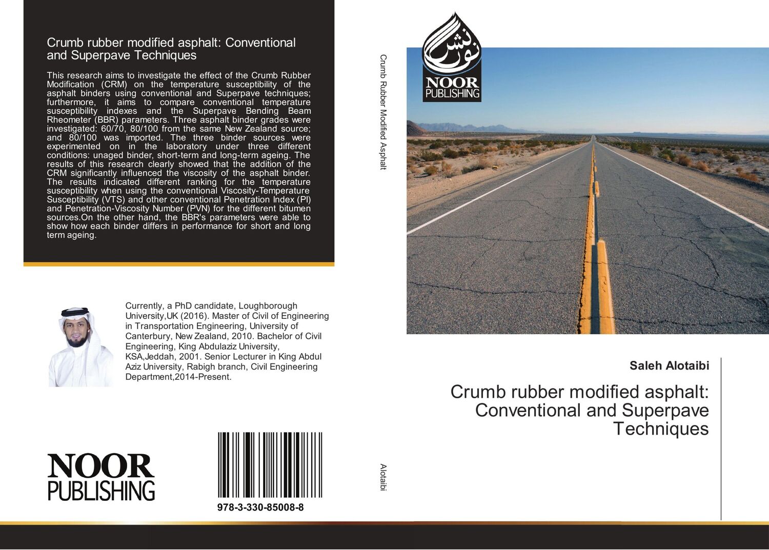 Cover: 9783330850088 | Crumb rubber modified asphalt: Conventional and Superpave Techniques