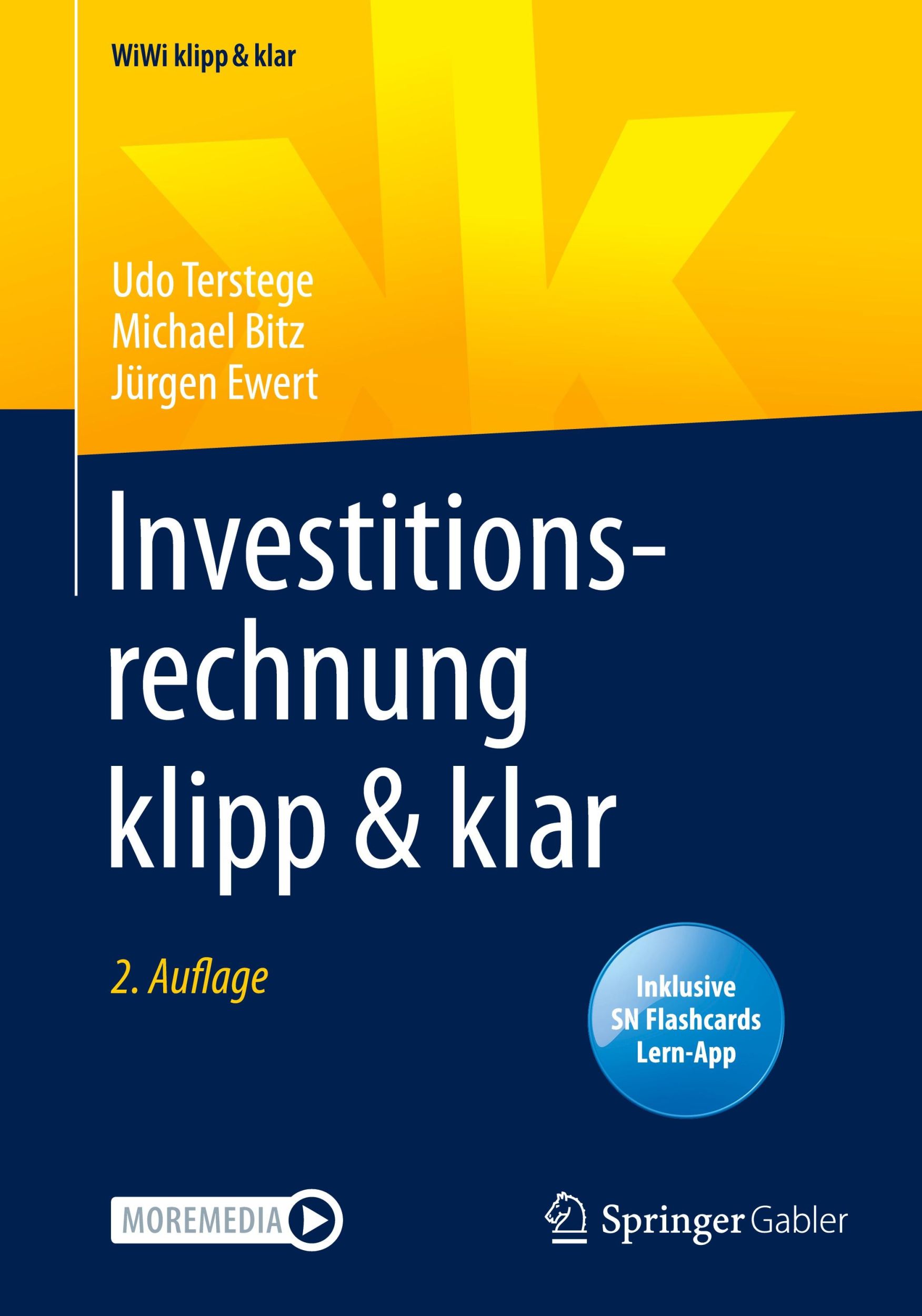 Cover: 9783658313050 | Investitionsrechnung klipp &amp; klar | Udo Terstege (u. a.) | Bundle