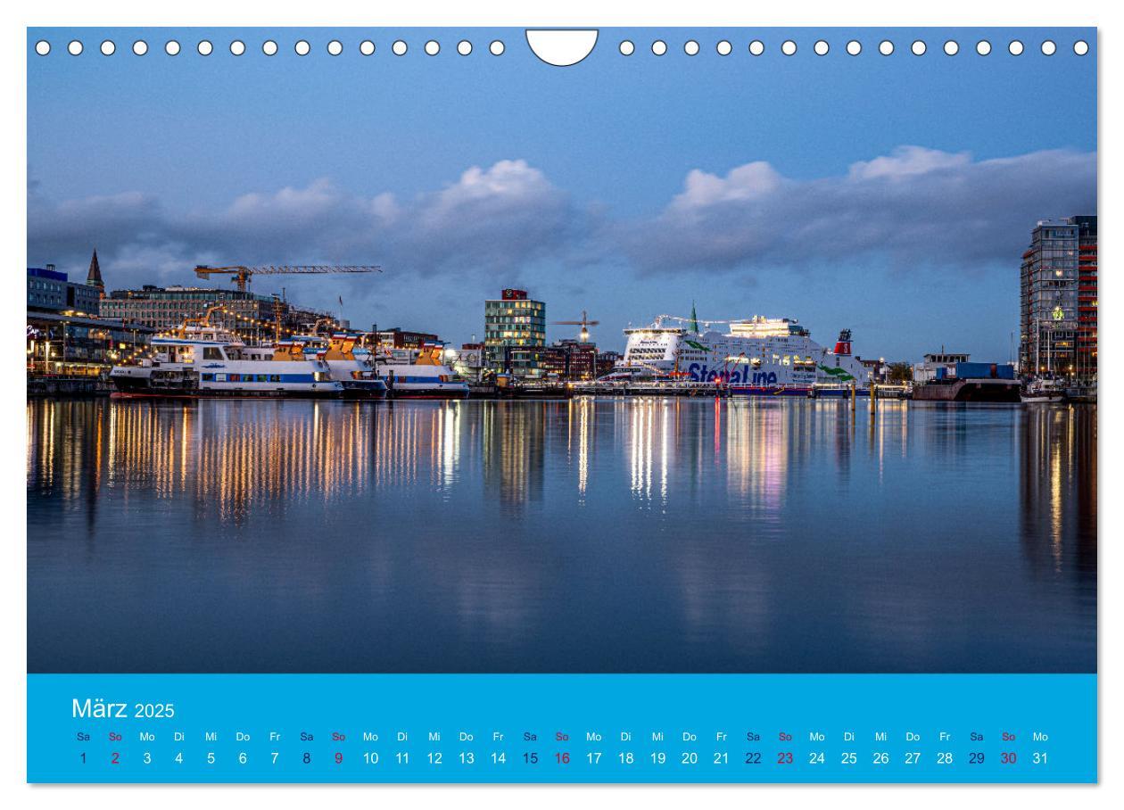 Bild: 9783435084838 | An der Kieler Förde (Wandkalender 2025 DIN A4 quer), CALVENDO...