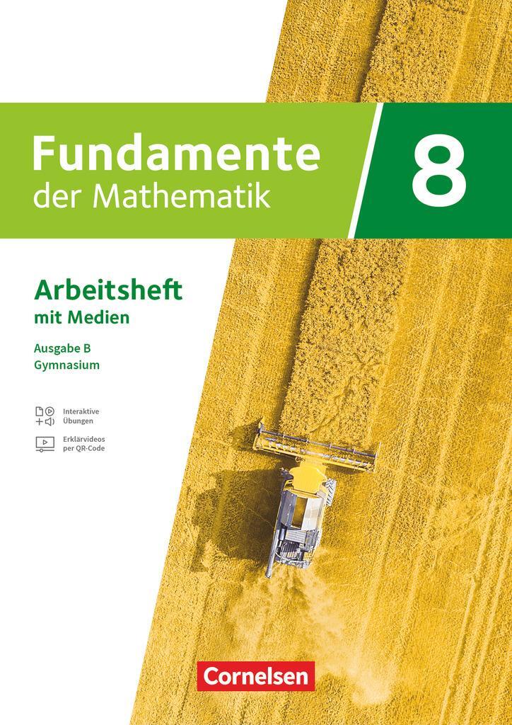 Cover: 9783060428151 | Fundamente der Mathematik. 8. Schuljahr. Ausbabe B - Arbeitsheft...