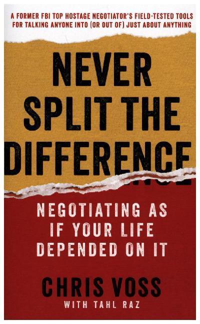 Cover: 9780062872302 | Never Split the Difference | Chris Voss | Taschenbuch | Mass Market PB