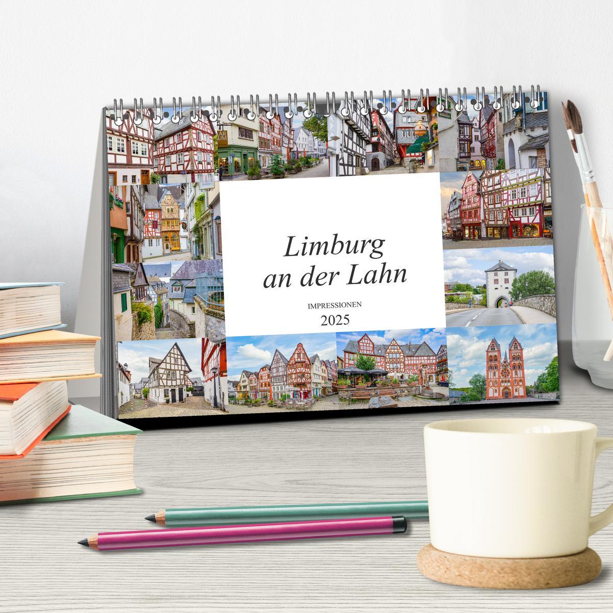 Bild: 9783435185566 | Limburg an der Lahn Impressionen (Tischkalender 2025 DIN A5 quer),...