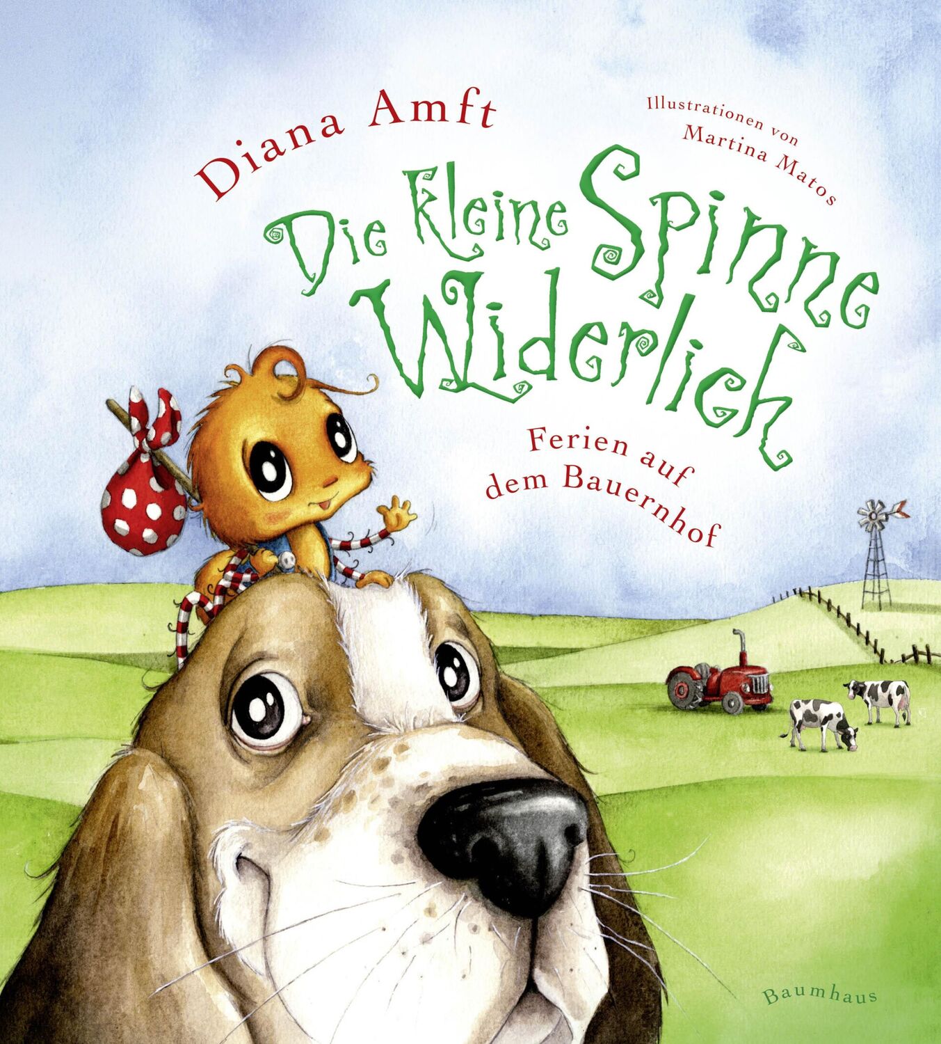 Cover: 9783833903250 | Die kleine Spinne Widerlich 03. Ferien auf dem Bauernhof | Diana Amft