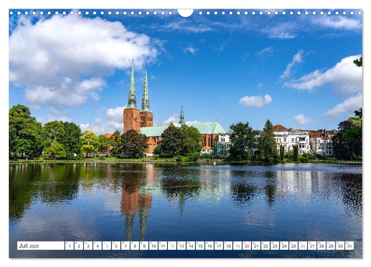 Bild: 9783457148778 | Schleswig-Holstein - Hansestadt Lübeck (Wandkalender 2025 DIN A3...