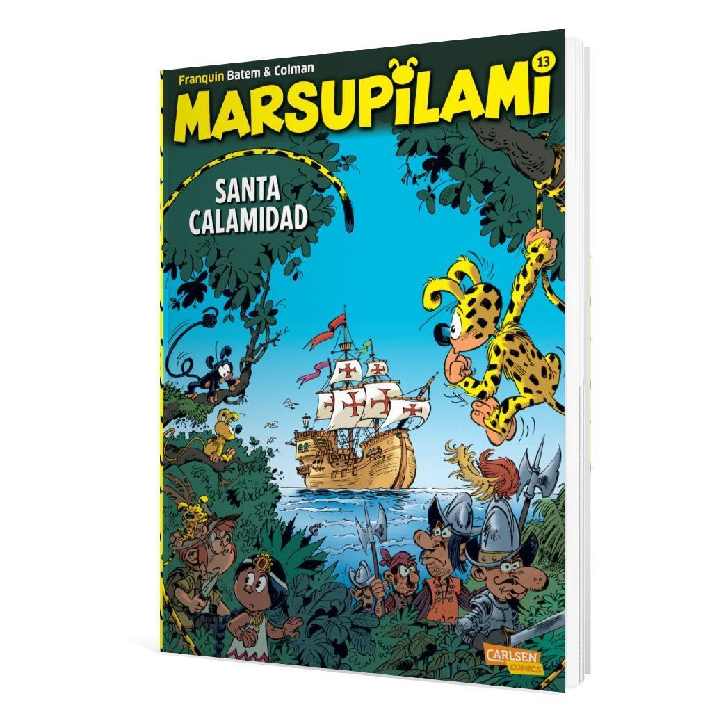 Bild: 9783551799135 | Marsupilami 13: Santa Calamidad | Abenteuercomics für Kinder ab 8