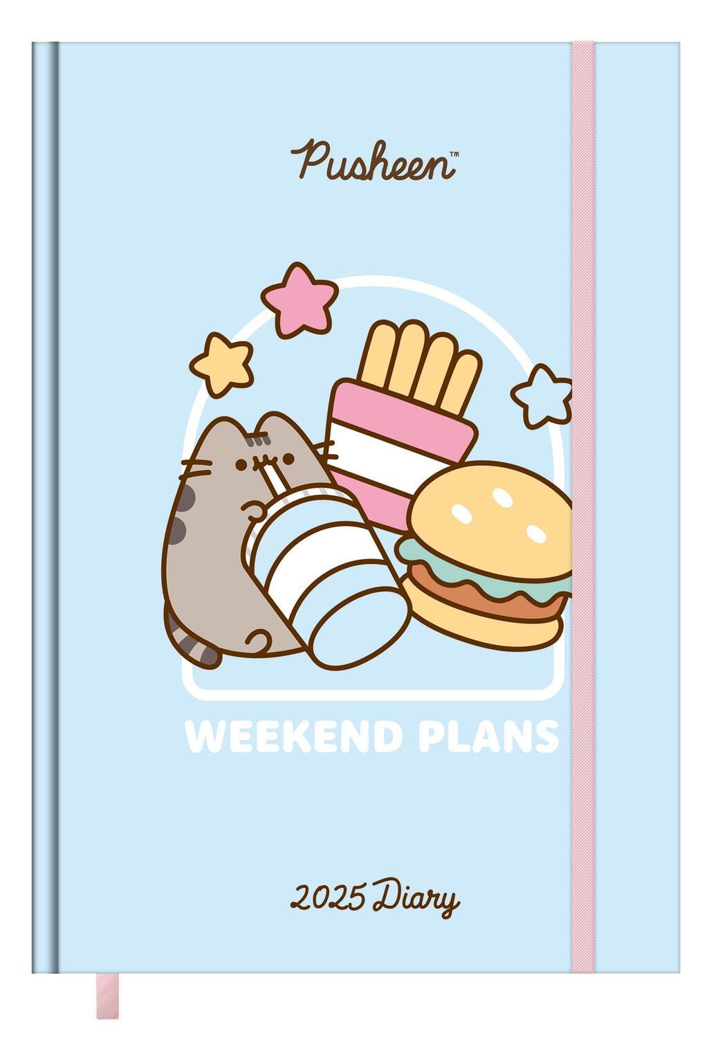 Cover: 5056480398354 | Pusheen Taschenkalender 2025 14,5 x 21,5 cm | Kalender | 352 S. | 2025