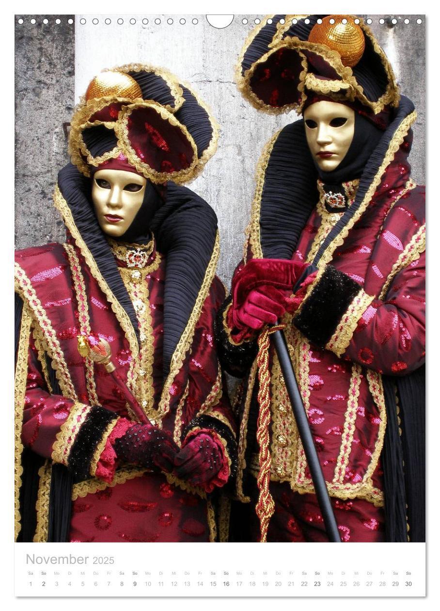 Bild: 9783457061152 | Masken der Sehnsucht - Karneval in Venedig (Wandkalender 2025 DIN...