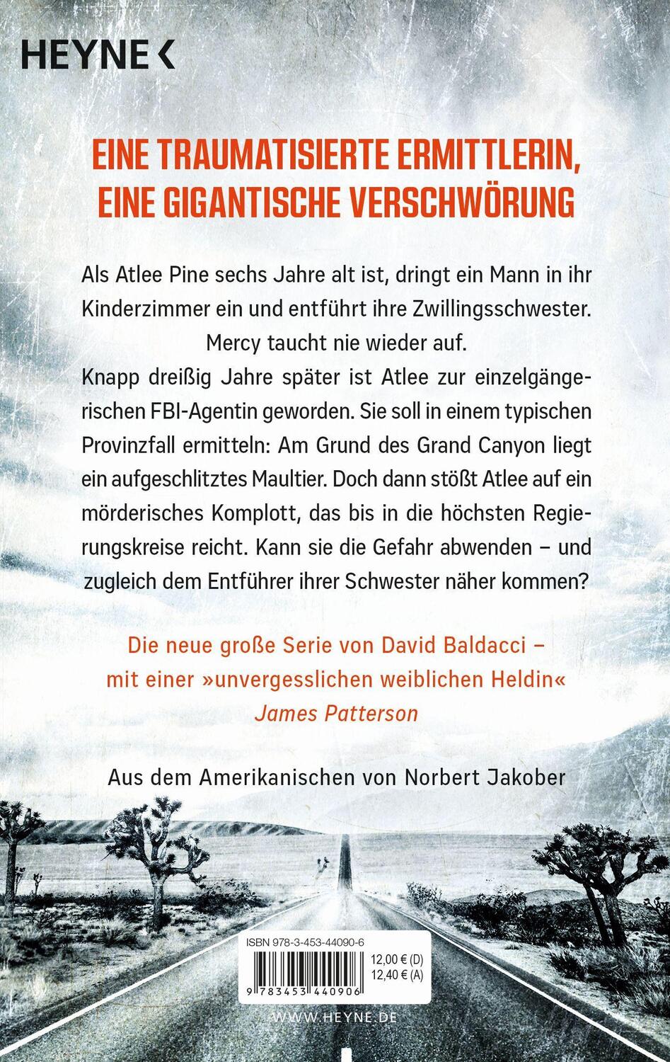 Bild: 9783453440906 | Ausgezählt | Thriller | David Baldacci | Taschenbuch | Deutsch | 2020