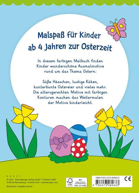 Bild: 9783473489633 | Allererstes Malen Ostern - Malen ab 4 Jahren | Angelika Penner | Buch