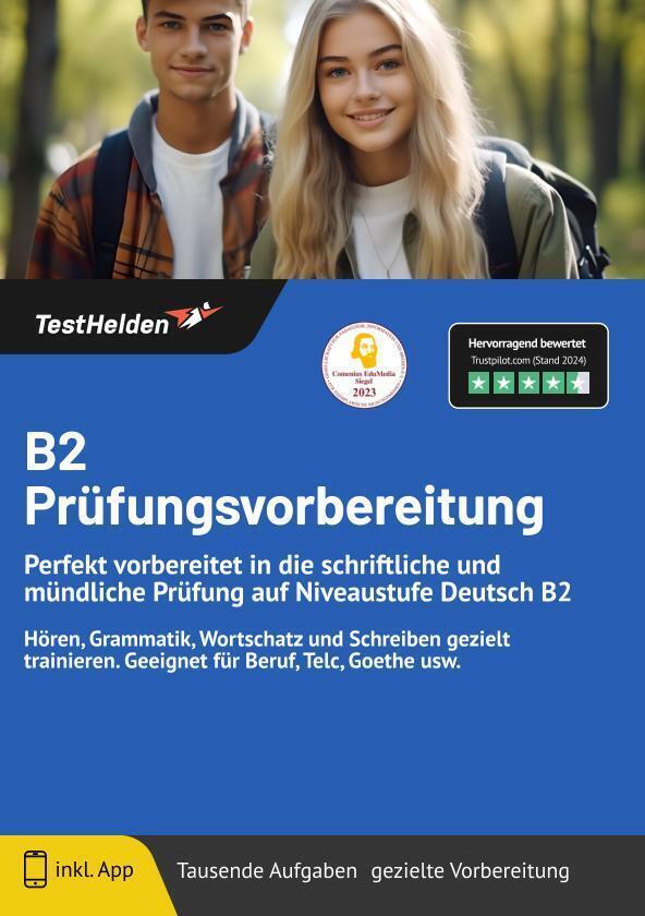 Cover: 9783988172938 | B2 Prüfungsvorbereitung - Perfekt vorbereitet in die schriftliche...