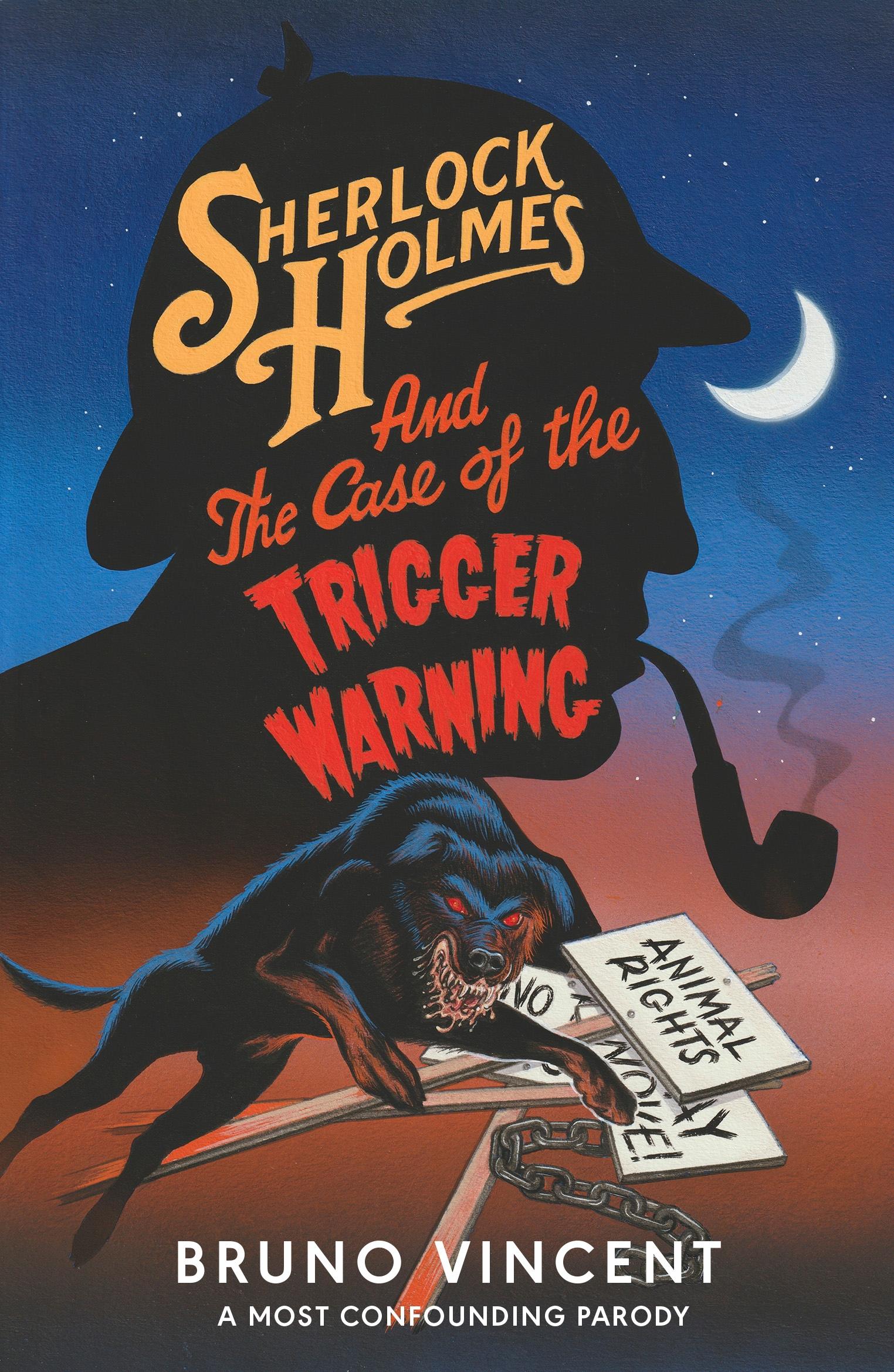 Cover: 9780241721414 | Sherlock Holmes and the Case of the Trigger Warning | Bruno Vincent